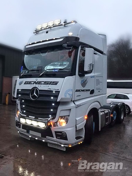 DachträGer + Jumbo Flecken X4+Klar Licht Passend FüR Mercedes Actros MP4 2012+-image