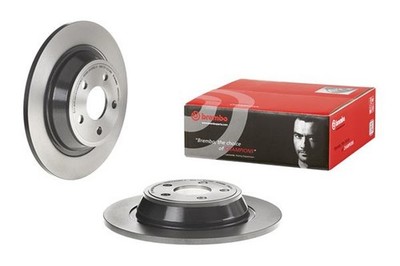 2x BREMBO Bremsscheibe PRIME LINE - UV Coated 08.N257.41 für MAX GALAXY FORD CJ