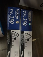 2-Brother TN-250 Black Toner Cartridge - Genuine