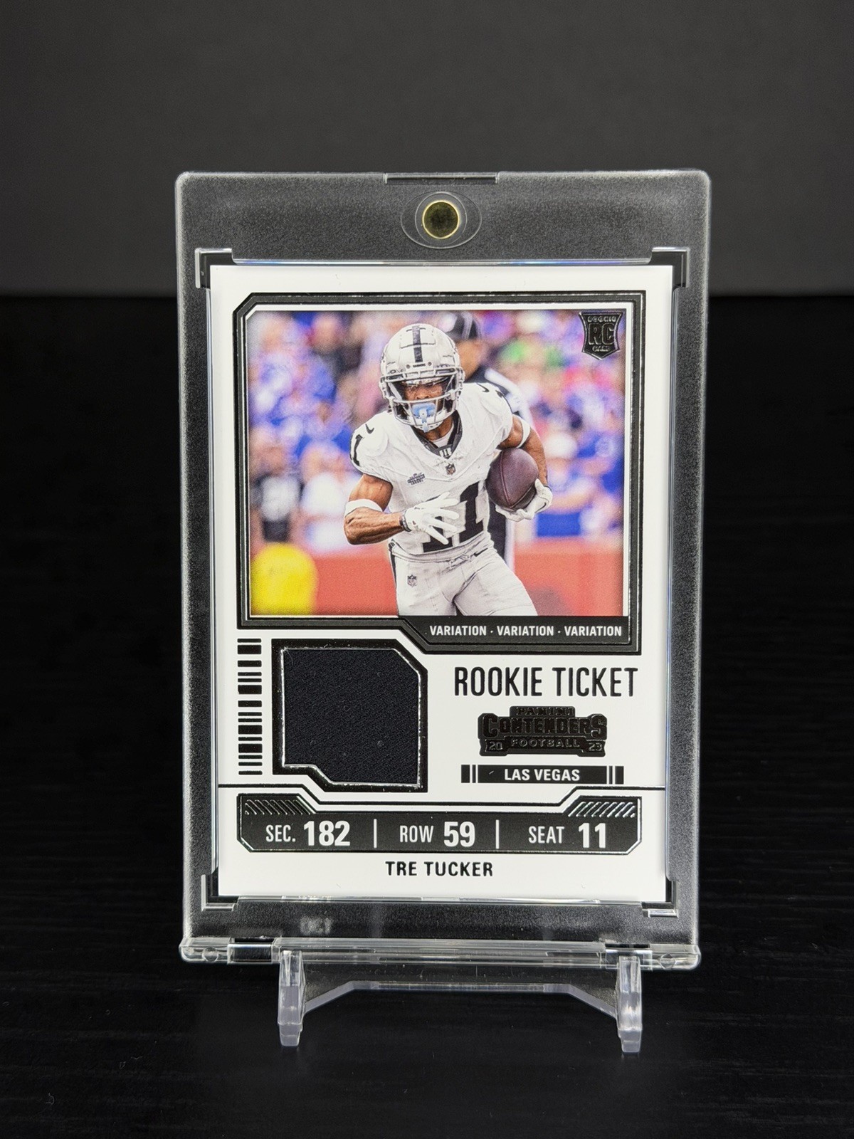 2023 Panini Contenders - Rookie Ticket Swatches Variations #TS35V Tre Tucker