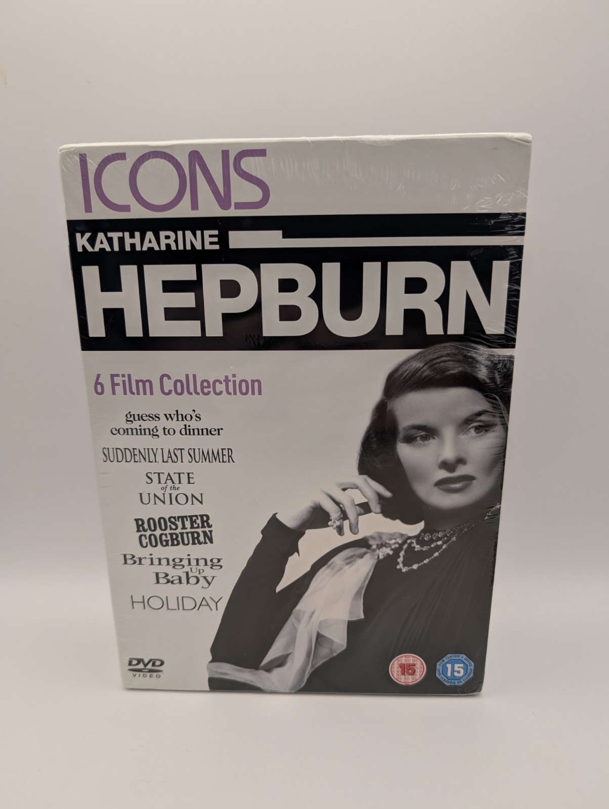 ICONS Katharine Hepburn 6 Film Collection Dvd Brand New Free Post