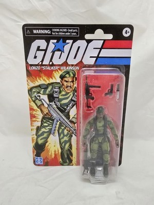 G.I. Joe Sgt Stalker Wilkens  3.75'' Hasbro Retro Collection Action Figure