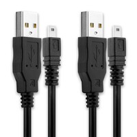 2X Usb Kabel Nikon Coolpix S9400 Coolpix S3500 Coolpix S520 Ladekabel Schwarz