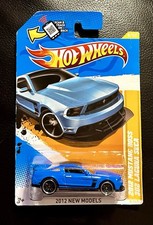 Hot Wheels 2012 Blue Ford Mustang Boss 302 Laguna Seca New Models 164 Hot Wheels 2012 Blue Ford Mustang Boss 302 Laguna Seca New Models 164