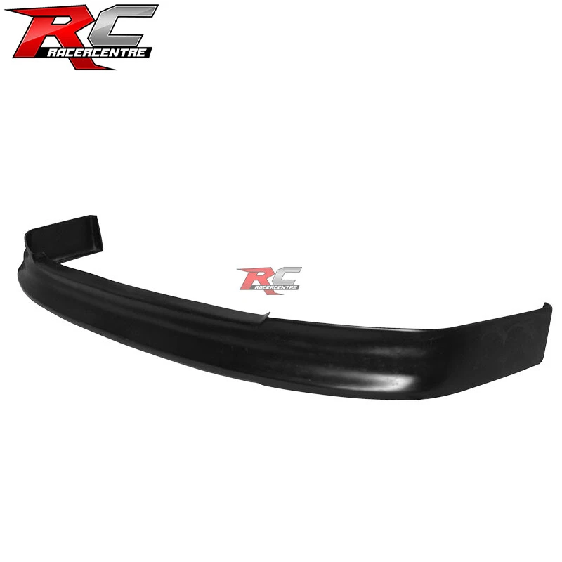Fit 88-91 Honda Civic EF CS Style Front Bumper Lip Spoiler Unpainted PU - Imagem 4 de 4