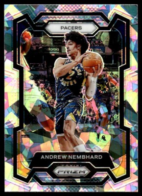 2023-24 Panini Prizm Cracked Ice Andrew Nembhard Indiana Pacers #211