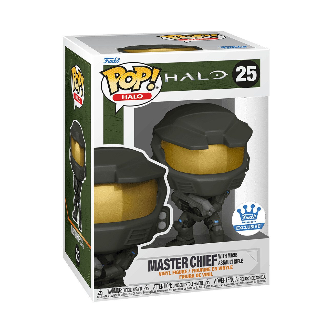 Funko Pop! Video Game/Movie Cover with case: Halo - Master C