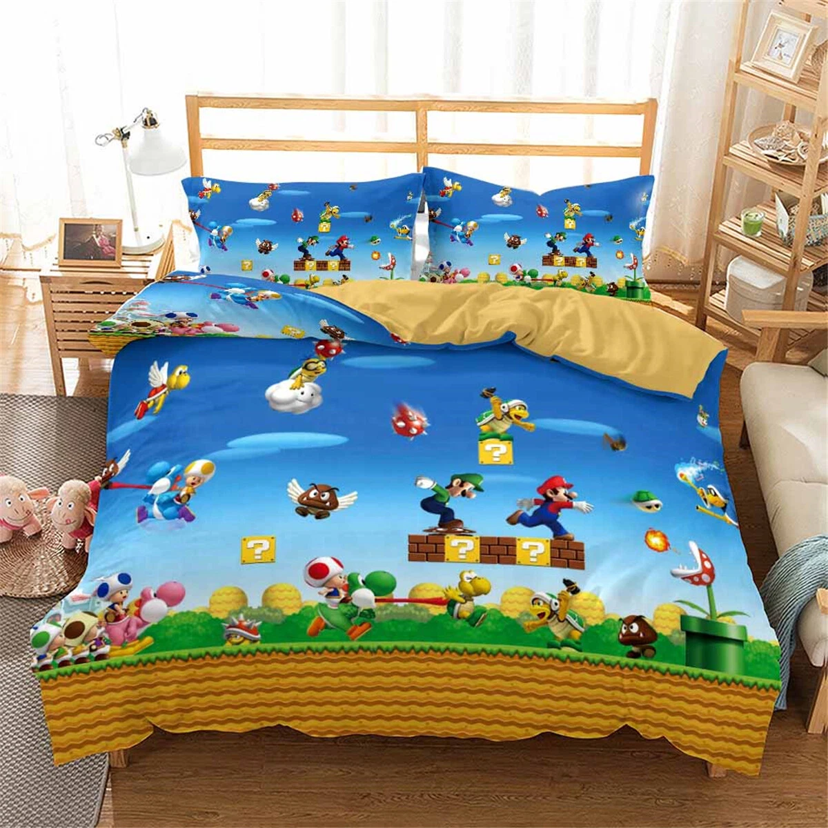 Super Mario Bedding Set, Bedroom Decoration