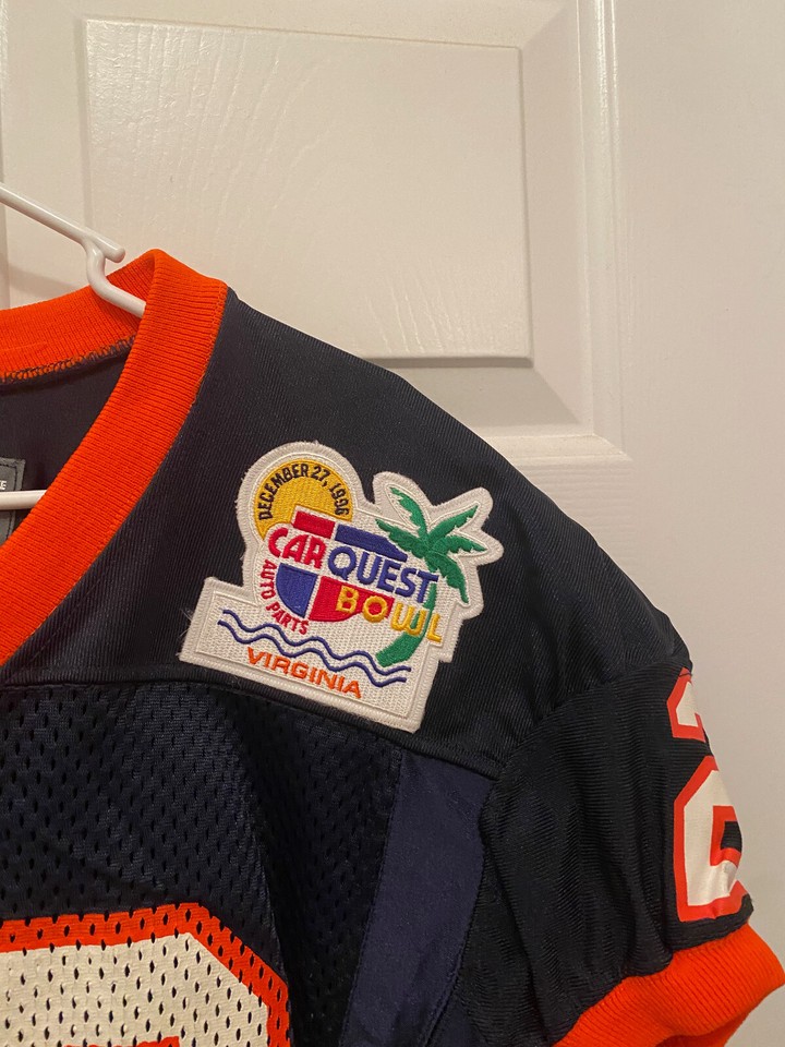 Virginia UVA Cavaliers Antwan Harris Football Carquest Bowl Game Worn Jersey eBay
