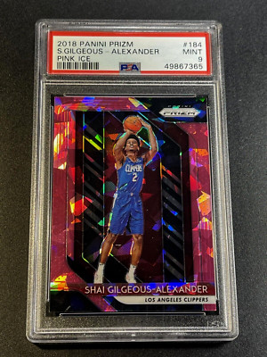 Alexandros レアピック SHAI GILGEOUS ALEXANDER 2018 PANINI PRIZM #184 PINK ICE