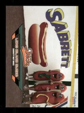 2007 Choice Long Island Ducks 32 Sabrett Hot Dogs Mascot BXCP24