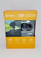 Yada RoadCam 720P Black Dash Camera -120 Degree Wide Angle Lens, G-Sensor Techno