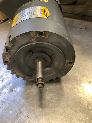 #60 Baldor Cat NO. JM3158, Spec 35E65-186, 3Hp 56J, 208-230/460V 3Ph, 3450rpm - Picture 4 of 5