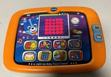 VTech Light-Up Baby Touch Tablet, Learning Toy for Baby, Orange
