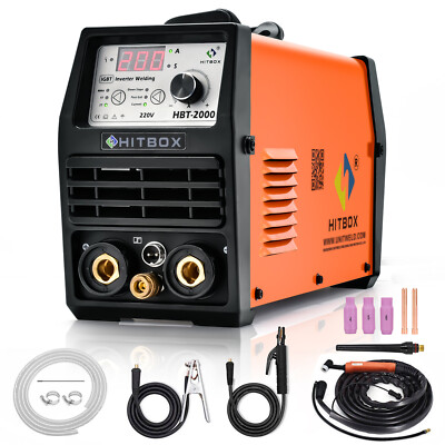 WIG Schweißgerät HF DC 200 Amp Hochfrequenz Inverter TIG MMA IGBT Schweißgerät