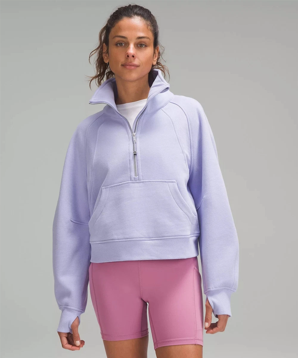 Scuba Oversized Funnel Neck Half Zip