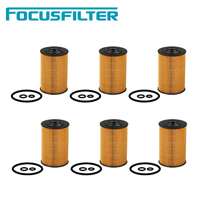 6×For VW Passat 2.0TDI L4 Diesel 2012-2014 Oil Filter 03L115562 HU7008Z