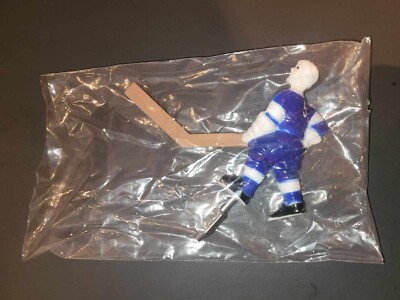 NEW CARROM PLAYER BLUE # 5 SHORT STICK HOCKEY (SEALED) BUBBLE AND DOME HOCKEY