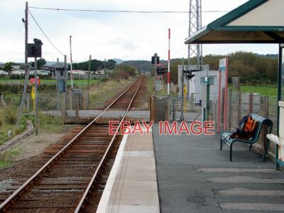 FOTO EISENBAHNINFRASTRUKTUR BEI ABERERCH BLICK WEST VOM BAHNHOF ABERERCH TH