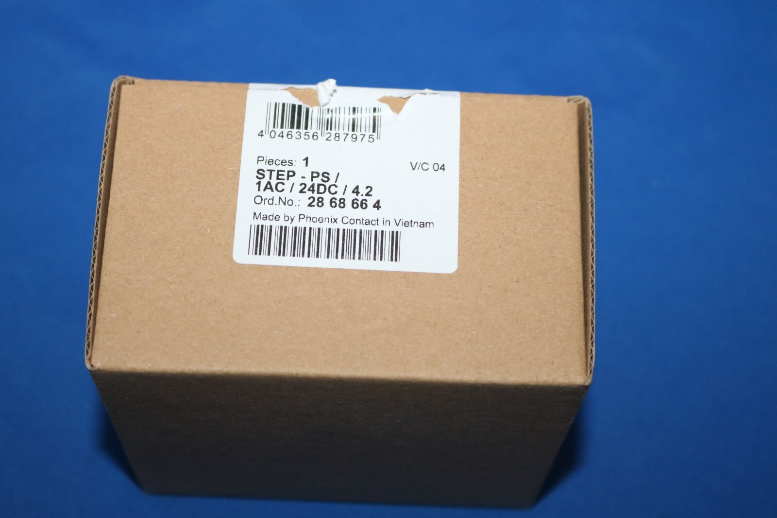 Phoenix Contact Power Supply STEP-PS/1AC/24DC/4.2 IP20 2868664