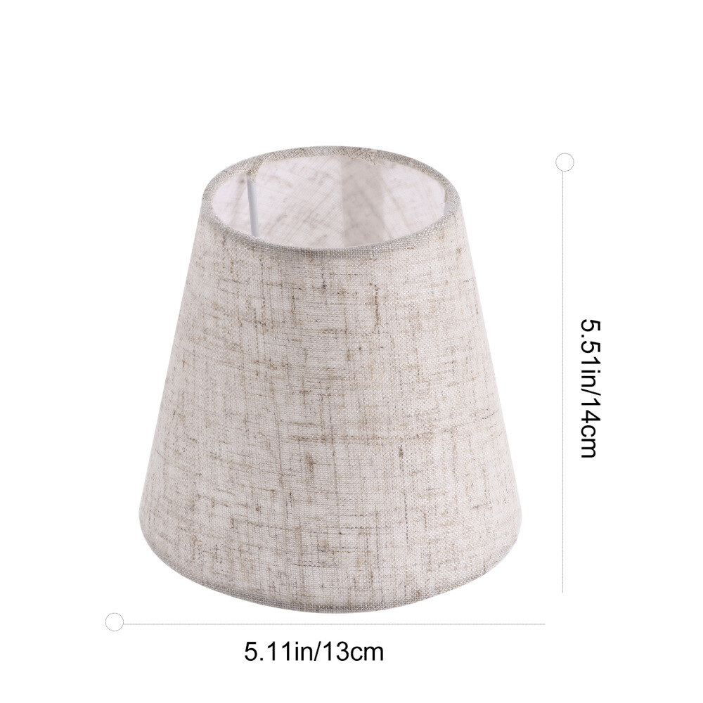 Clip On Bulb Lamp Shades Cloth Lamp Shades for Table Lamps Small Lamp