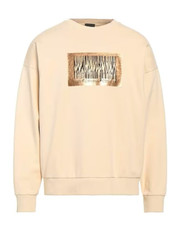 JUST CAVALLI SWEATSHIRT WITH FOIL LOGO.