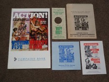 Lex Barker -  Victim Five/Kirk Morris - The Mighty Khan 1964 UK Campaign Book