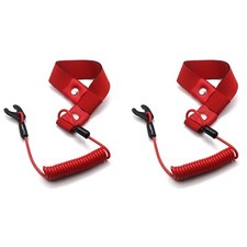 Stop Kill Switch Safety Lanyard Band Engine Motor Tether for All Kawasaki Jet...