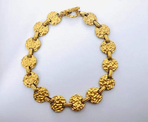 Collier Sautoir Oversize Vintage Jacky De G Paris – Années 1990 – Occasion