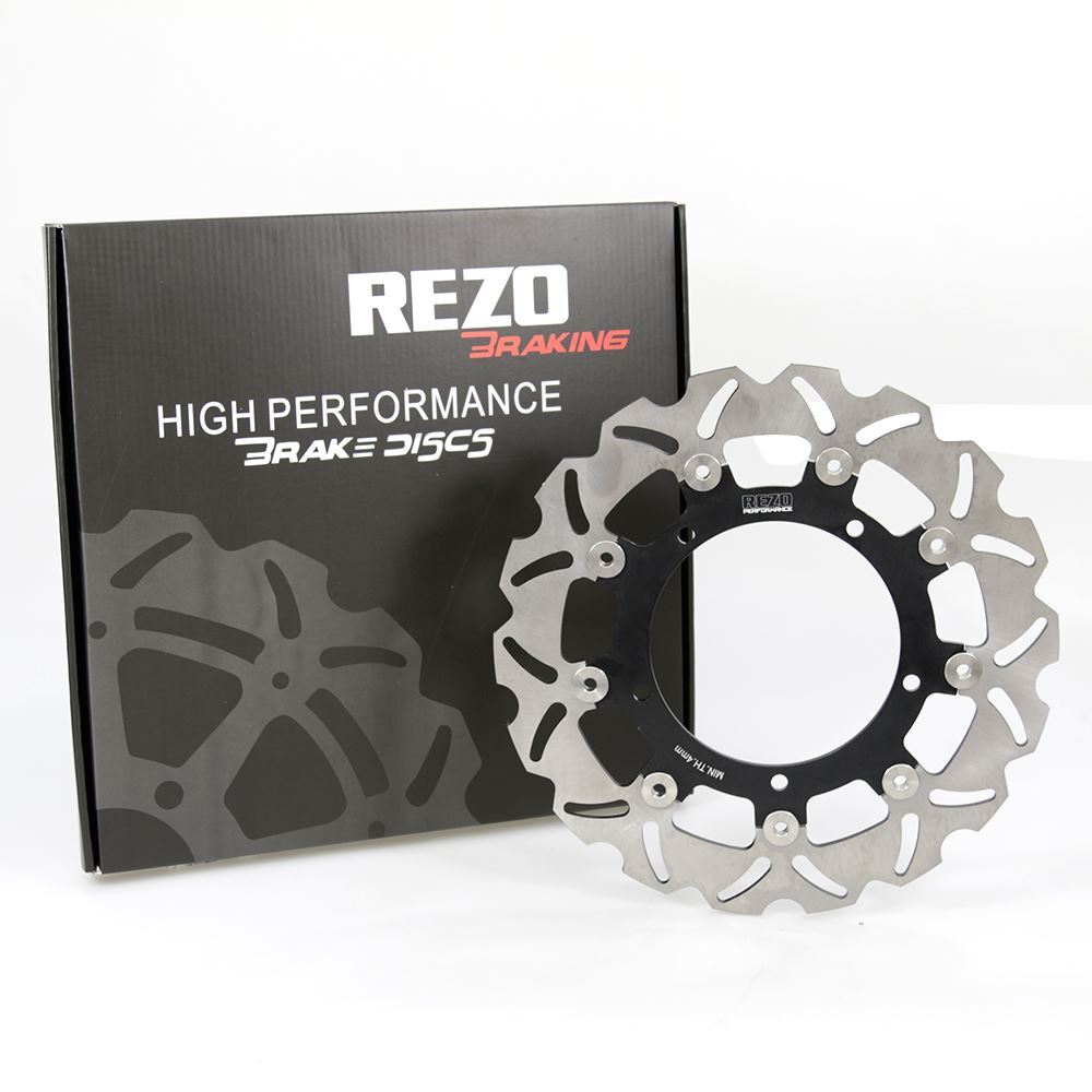 Rezo Wavy Front Brake Rotor Disc for Yamaha YZF-R3 19-22