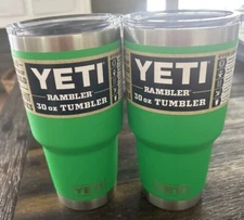 YETI Rambler 30oz Tumbler Pair Set Of 2 - VERDE Green