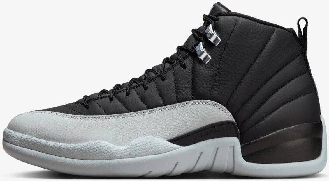 Jordan 12 Retro Black Wolf Grey for Sale | Authenticity Guaranteed