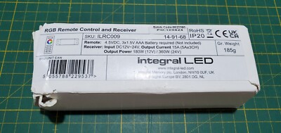 Intergal LED ILRC009 RF RECEIVER AND REMOTE TOUCH _0,1_5