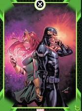 [DIGITAL CARD] Topps Marvel - #6 - X-Collection 21 V1 - X-Men Stylized Green