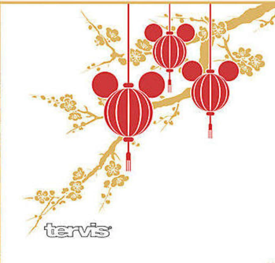 Copo Disney Ano do Rato Ano Novo Lunar Mickey Tervis 20 Oz SS NOVO LE  - Imagem 2 de 4