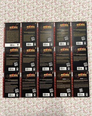 Battle Royale English Manga Tokyopop Complete Volumes 1-15 | eBay