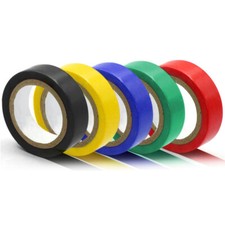 Pvc Insulation/Electrical Tape Flame Retardant Various Colors Width 16mm,10M/15M