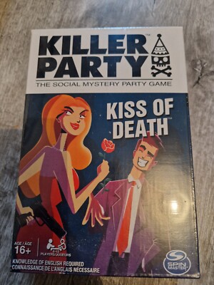 Killer Party Kiss of Death Boxed Party Spiel Alter 16+ Neu