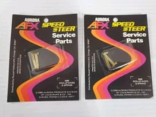 Aurora AFX Speed Steer Pickup Shoes, and Springs #8468 2 Cards