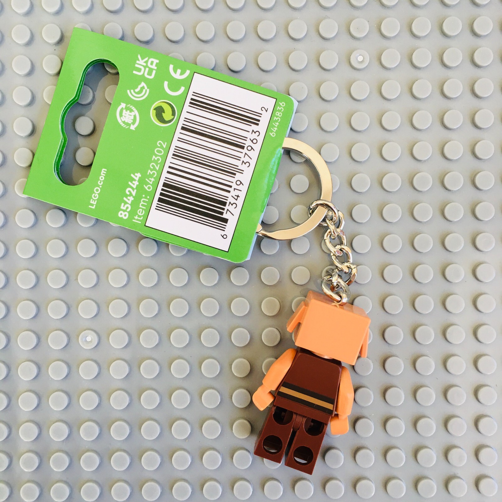 Lego Key Rings Minecraft Lego 854244 Minecraft Pigling Key ring New L-376 | eBay