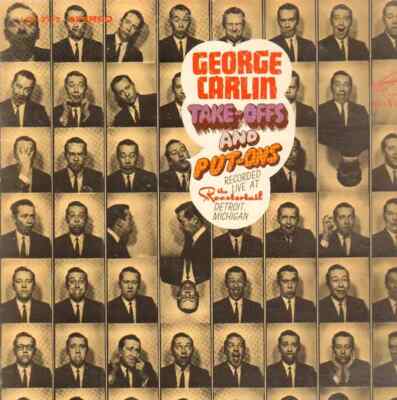 George Carlin Take-Offs And Put-Ons NEAR MINT RCA Victor Vinyl LP