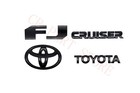 Toyota FJ Cruiser 2007-2015 Rear Door Emblem Logo Badge Nameplate Gloss Black 