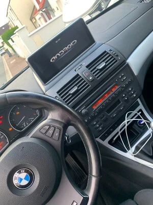 Autoradio ECRAN GPS-CARPLAY ANDROID AUTO BMW X3 (E83) + Kit de montage + Caméra - Photo 1/4