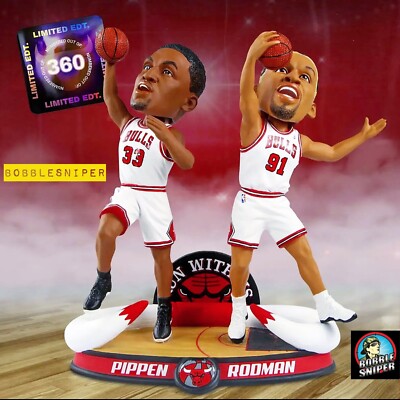 SCOTTIE PIPPEN & DENNIS RODMAN Chicago Bulls 