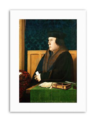 Antikes Holbein Junior Thomas Cromwell Gemälde Leinwand Kunstdruck
