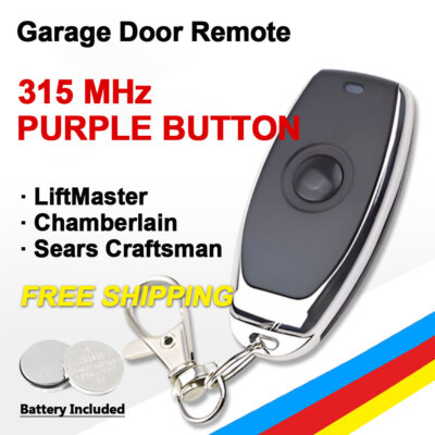 2x Garage Door Opener Remote For 371lm 373lm Liftmaster 1 Button Remote Control