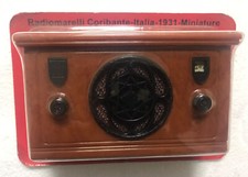 RADIOMARELLI CORIBANTE ITALIA1931 RADIO MINIATURE COLLEZIONE EPOCA DESIGN MOMA