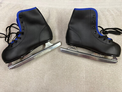 American Athletic Shoe 385 Boys Chillin' Double Runner Ice Skate 13Y New