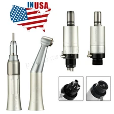 NSK Style Dental Slow Low Speed Handpiece Straight Contra Angle Air Motor 4/2H