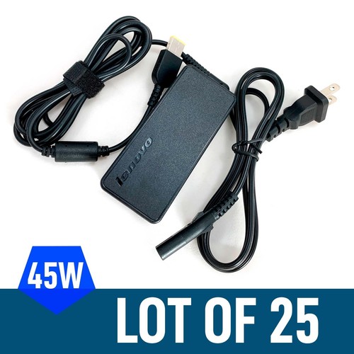 Viel 25 OEM Lenovo AC Adapter Netzteil 20V 2.25A 45W Slim Spitze & Kordel